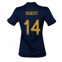 Frankrig Adrien Rabiot #14 Hjemmebanetrøje Dame VM 2022 Kortærmet
